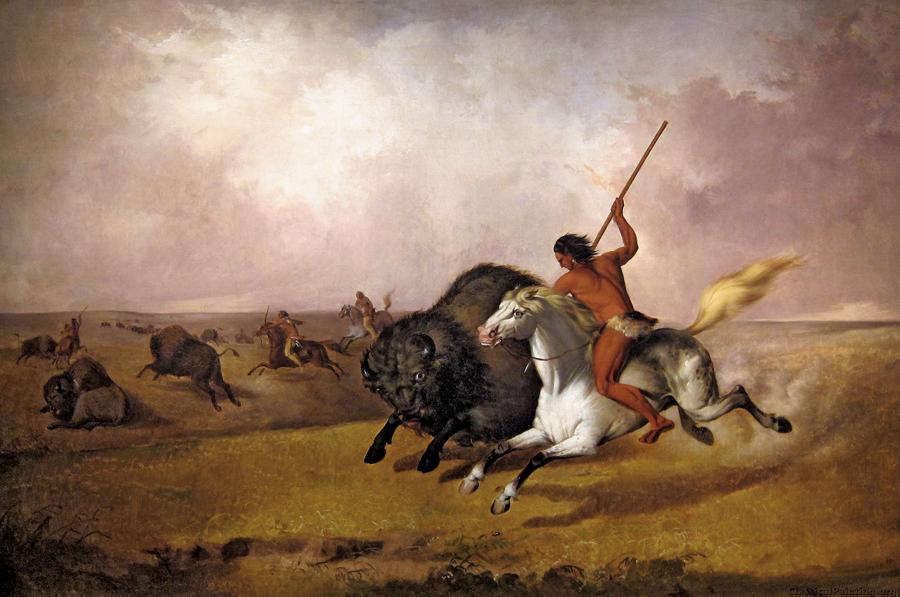 How Did Indians Bring Down Buffalo With Primitive Weapons ...