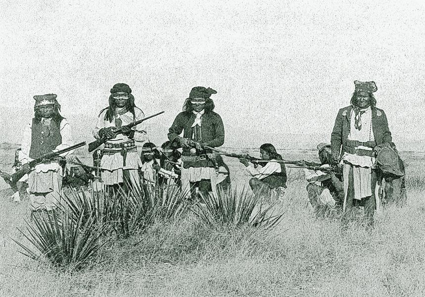 Geronimo (Goyahkla)– Courtesy Robert G. MCCubbin Collection –