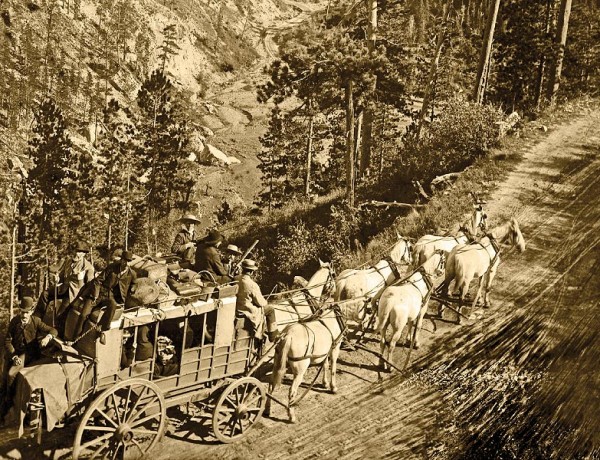Photograph of Deadwood Stagecoach