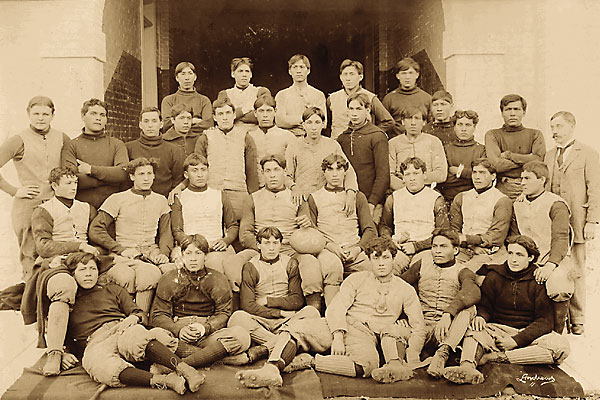 How the Carlisle football team started a new Indian war.
