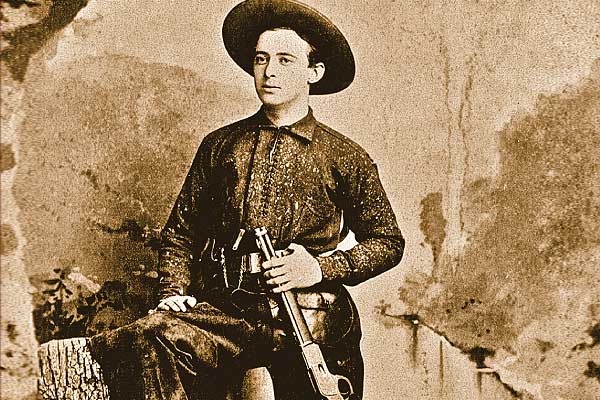 Circa 1880s cowhand in Sherman TX