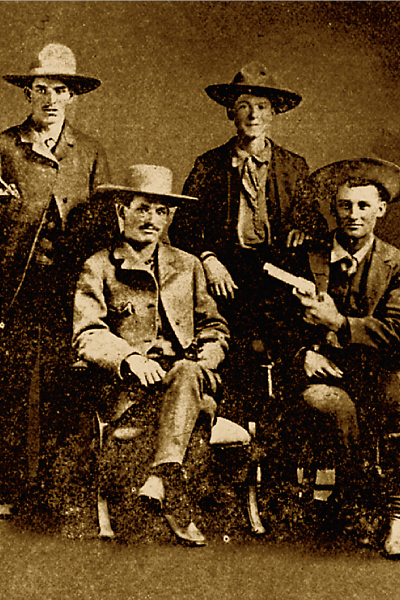 Sam Bass, Joe Collins, John E. Gardner and Joel Collins