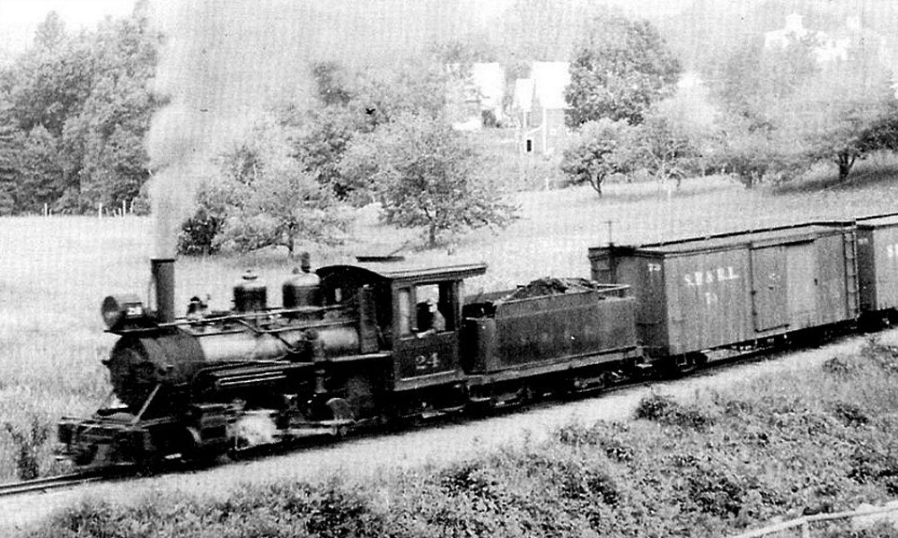 Narrow Gauge railroad train