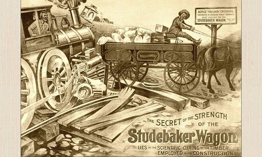 Studebaker Wagon Poster