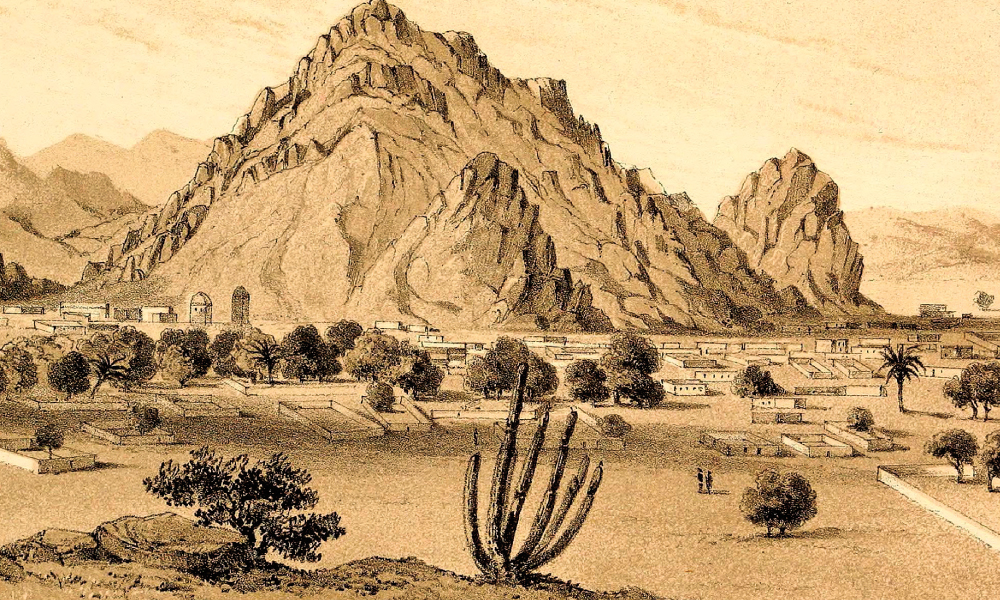Illustration of Desert Landscape
