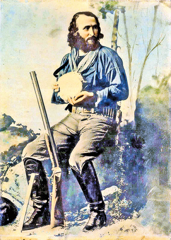Edward Schieffelin (above), whose silver discovery in Arizona Territory led to the founding of Tombstone, was among the town’s leading citizens who signed this 1879 petition asking the Pima County Board of Supervisors to appoint John Brannick as constable. The petition was filed on October 6, two months before the Earp brothers arrived. Schieffelin’s signature is a rare find. – Schieffelin photo true West archives –